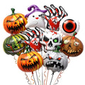 Spooky Halloween Foil Balloons Collection - Halloween Mix 10 pcs