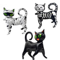 Spooky Halloween Foil Balloons Collection - Halloween Cats 3 pcs