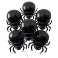 Spooky Halloween Foil Balloons Collection - Big-Body Spiders 10 pcs