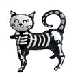 Spooky Halloween Foil Balloons Collection - Skeleton Cat