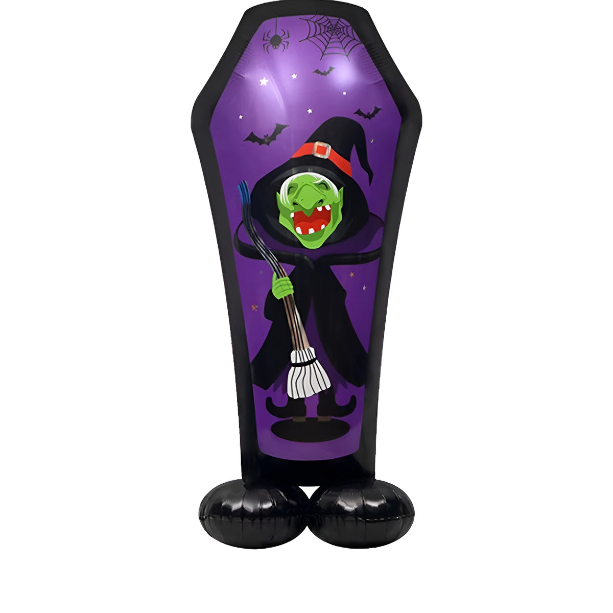 Spooky Halloween Foil Balloons Collection - Witch Coffin