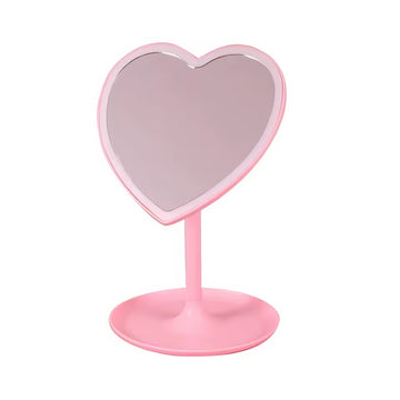 Heart Shaped Vanity Mirror With Lights