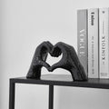 heart shaped gesture hands desktop decor figurine roomtery aesthetic room decor