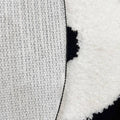 indie aesthetic room decor vinyl record shaped tufted round accent rug