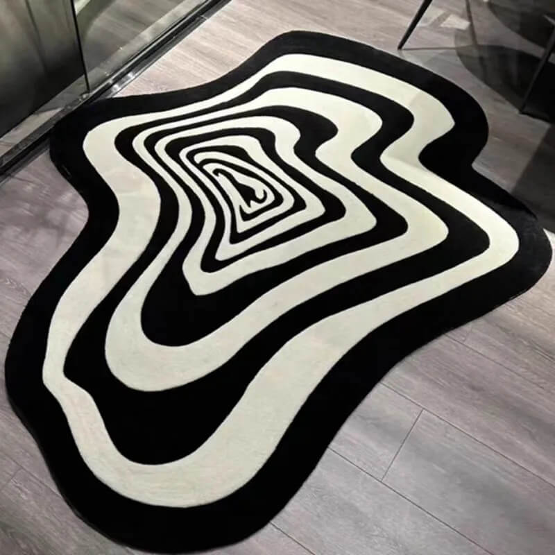 Hypno Blob Accent Rug