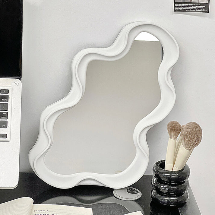 Irregular Wavy Wall Mirror | Aesthetic Room Decor -roomtery