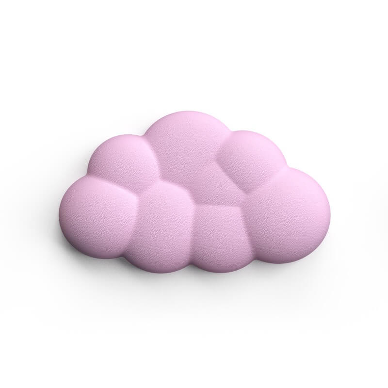 ergonomic pink cloud shaped keyboard wrist rest pad roomtery