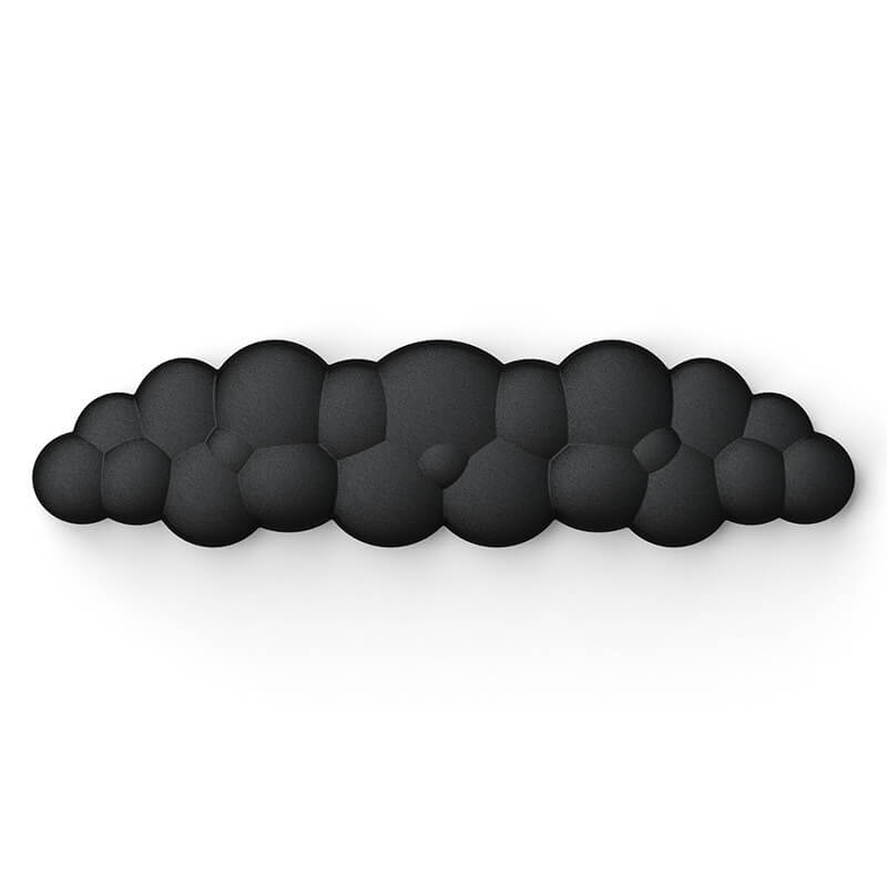 ergonomic black cloud shaped keyboard wrist rest pad roomtery