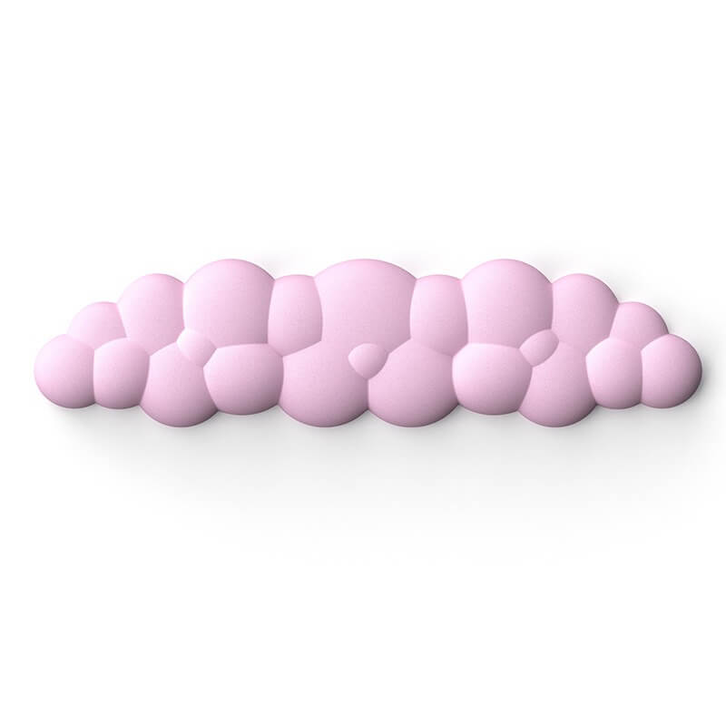 ergonomic pink cloud shaped keyboard wrist rest pad roomtery