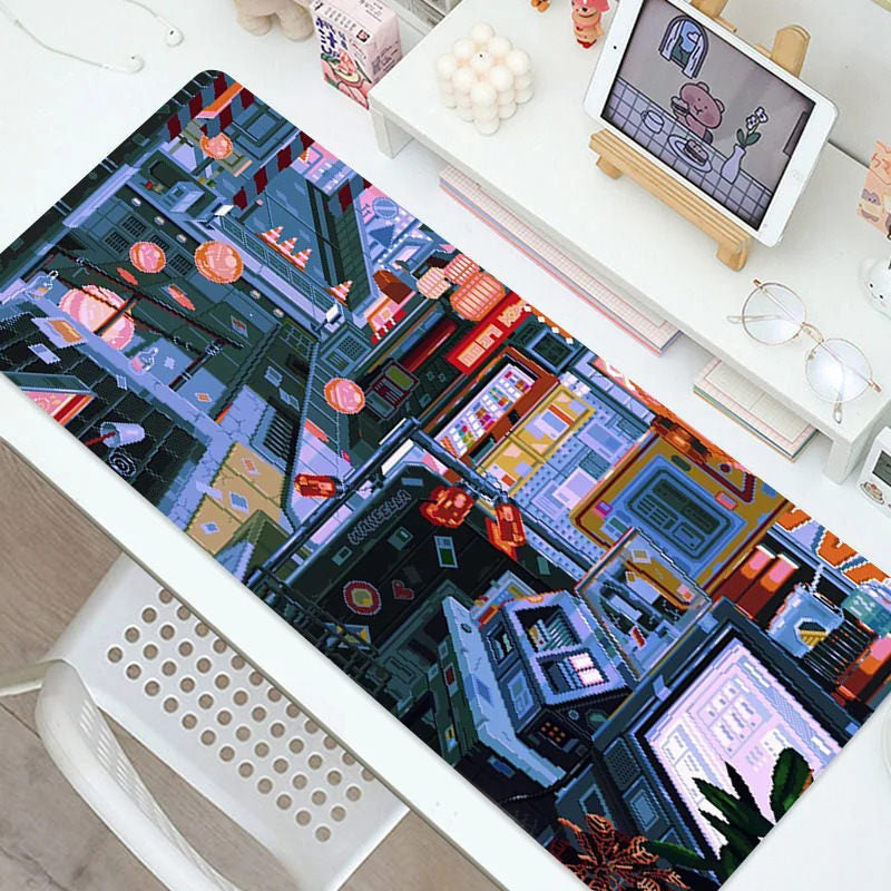 Night Cities Aesthetic Large Mouse Pad - Shop Online on roomtery