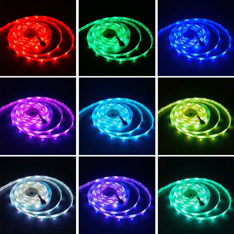 remote controlled led lights strip