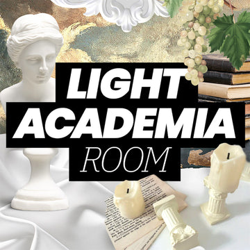 light academia aesthetic room decor