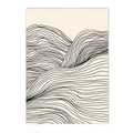 light beige boho aesthetic gallery wall art canvas posters