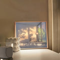 light painting shadow box picture sunlight window shadow frame roomtery