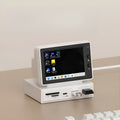 Retro Mini PC Monitor USB-C Hub