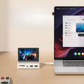 Retro Mini PC Monitor USB-C Hub