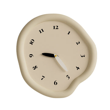 Modern Minimalist Irregular Plate Wall Clock