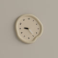 modern minimalist irregular plate wallclock