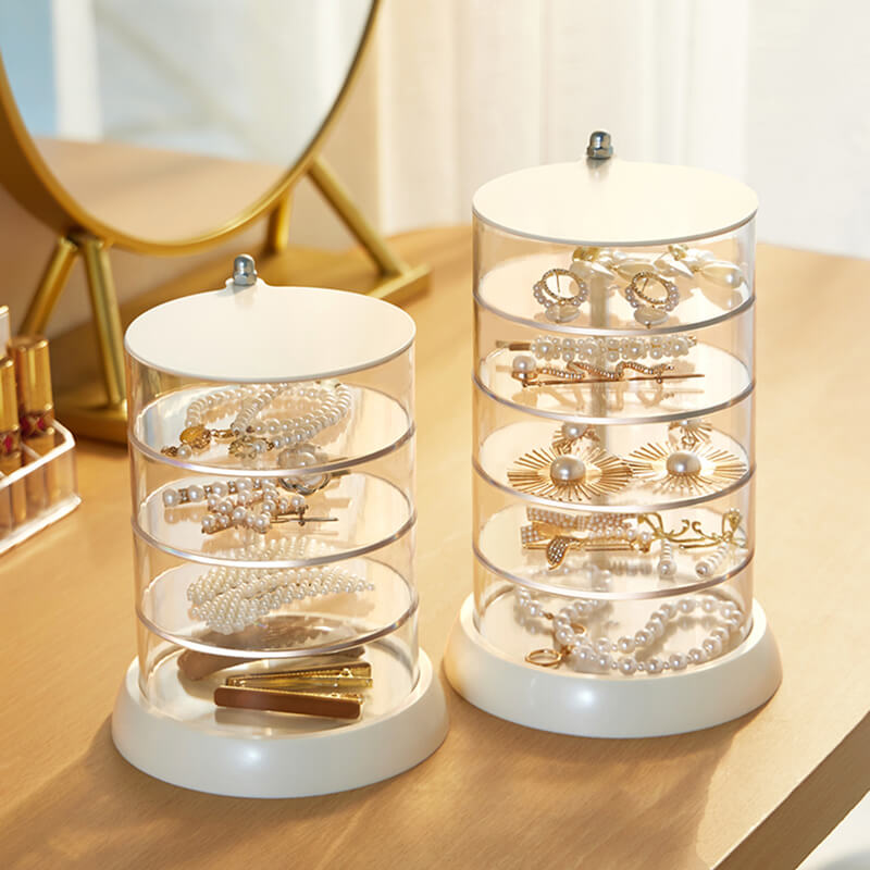 multi level jewelry storage tower organizer roomtery