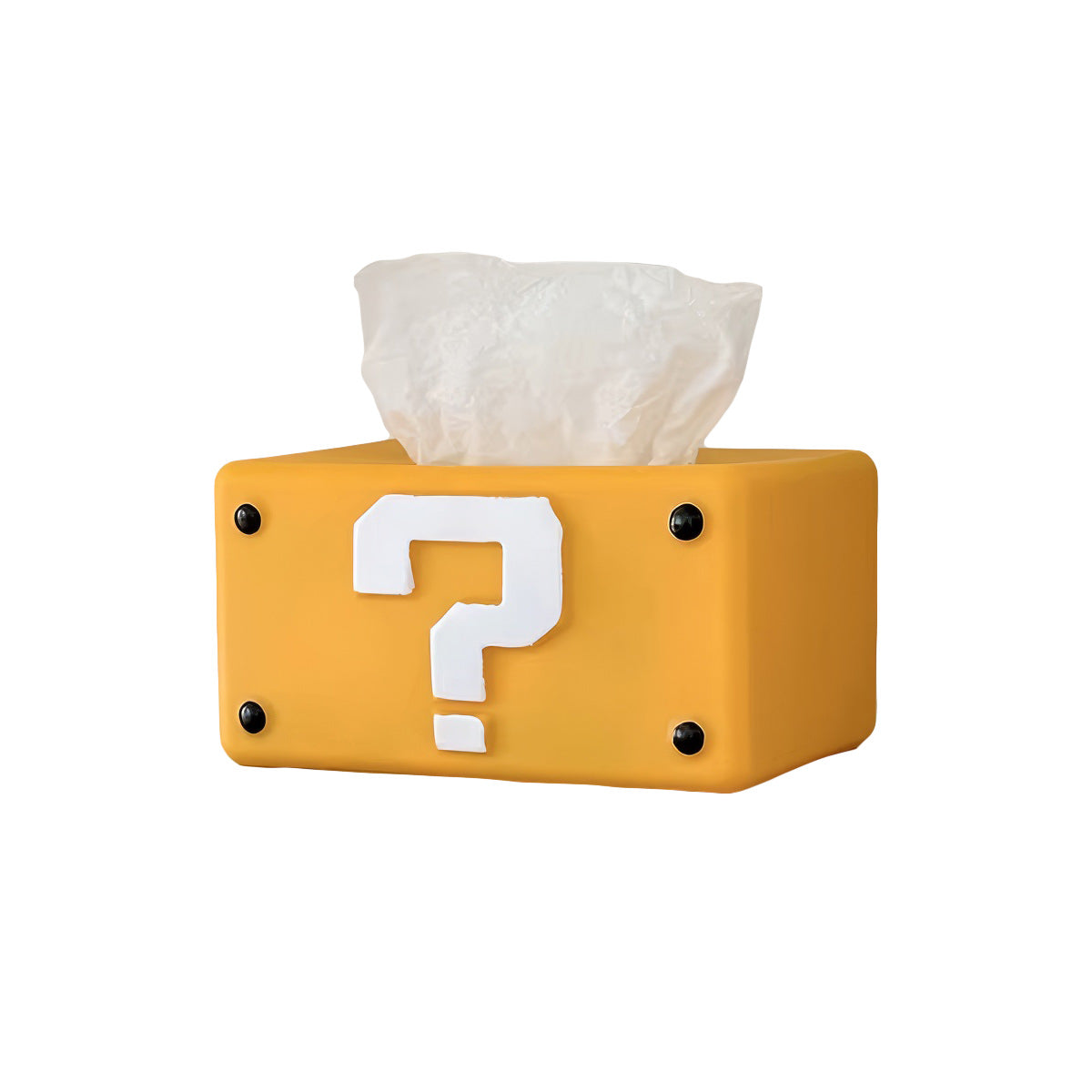 Retro Question Block Tissue Box Cover – Gamer Decor