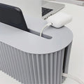 pleated ribbed style extension board storage box wire organizer roomtery