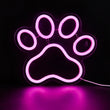 Pink Cat Paw LED Neon Sign