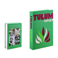 tulum gypset bright preppy aesthetic cities print fake book storage box roomtery