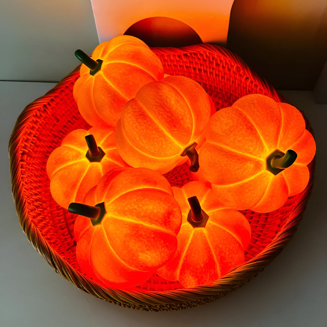 Glowing Pumpkin LED Night Light