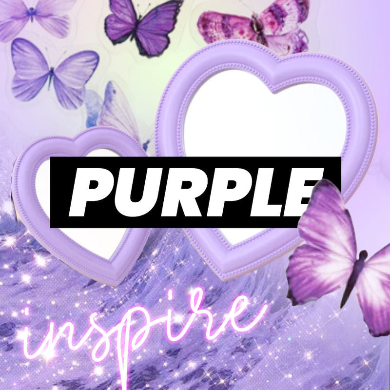 purple color themed aesthetic room decor roomtery