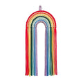 rainbow wall hanging hairpin storage