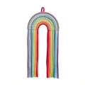 rainbow wall hanging hairpin storage