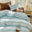 Pastel Retro Striped Bedding Set