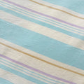 retro vibes striped pastel aesthetic bedding duvet cover set roomtery