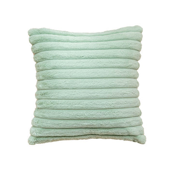 ribbed velvet fluffy throw pillow cover