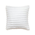 ribbed velvet fluffy throw pillow cover