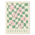 sage green aesthetic wavy pop print gallery wall art canval posters 