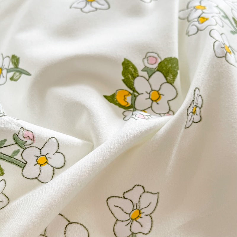 Sage Green Wildflowers Bedding Set - roomtery