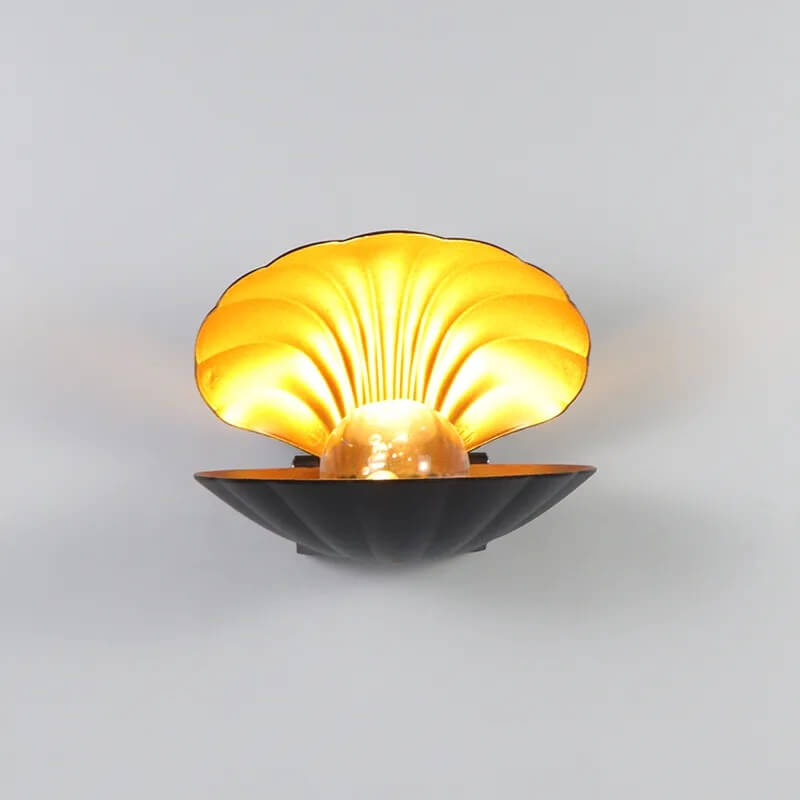 seashell shaped wall lamp night light 