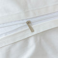 plain solid color white cotton bedding duvet color and pillow sham set roomtery