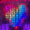 smart rgb curtain fairy led lights 3 x 3 meters