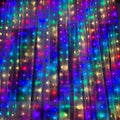 smart rgb curtain fairy led lights 3 x 3 meters