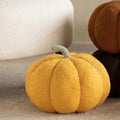 terry pumpkin decorative fall aesthetic throw pillow cushion 