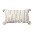 textured tufted stripe throw pillow cover