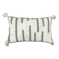 textured tufted stripe throw pillow cover