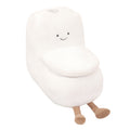 happy toilet plush faux fur aesthetic toy