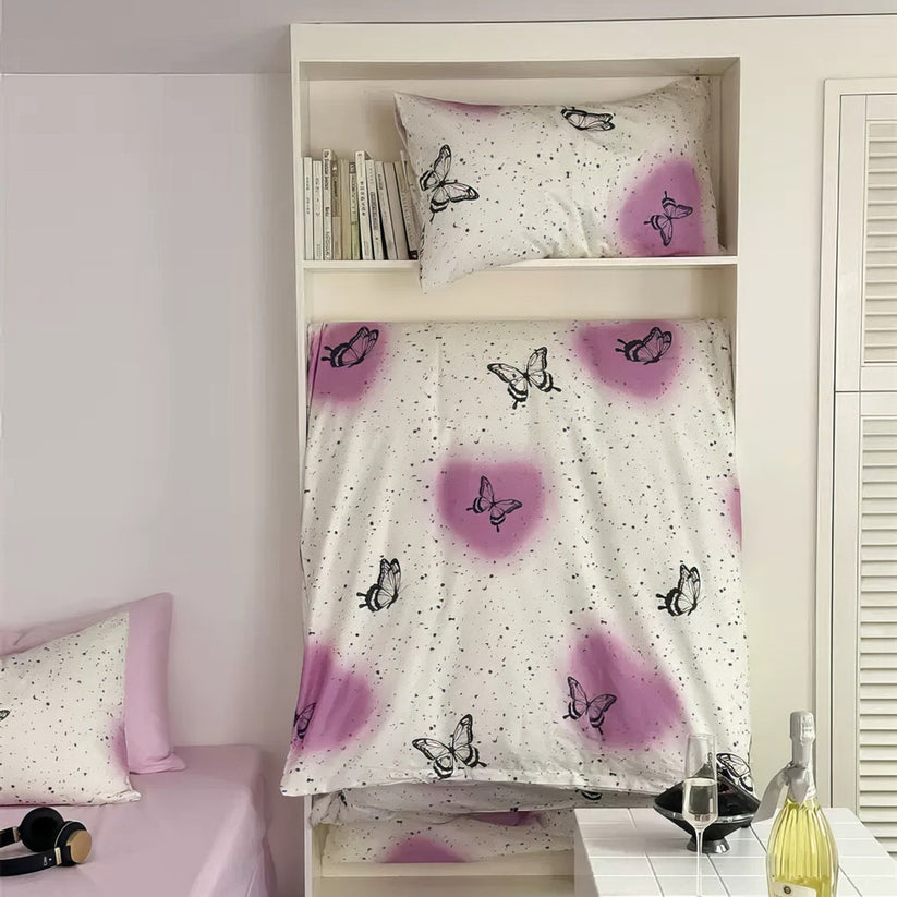 Qfdian Y2K Stars Bedding Set main image 0