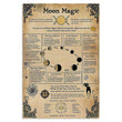 Moon Magic Vintage Poster
