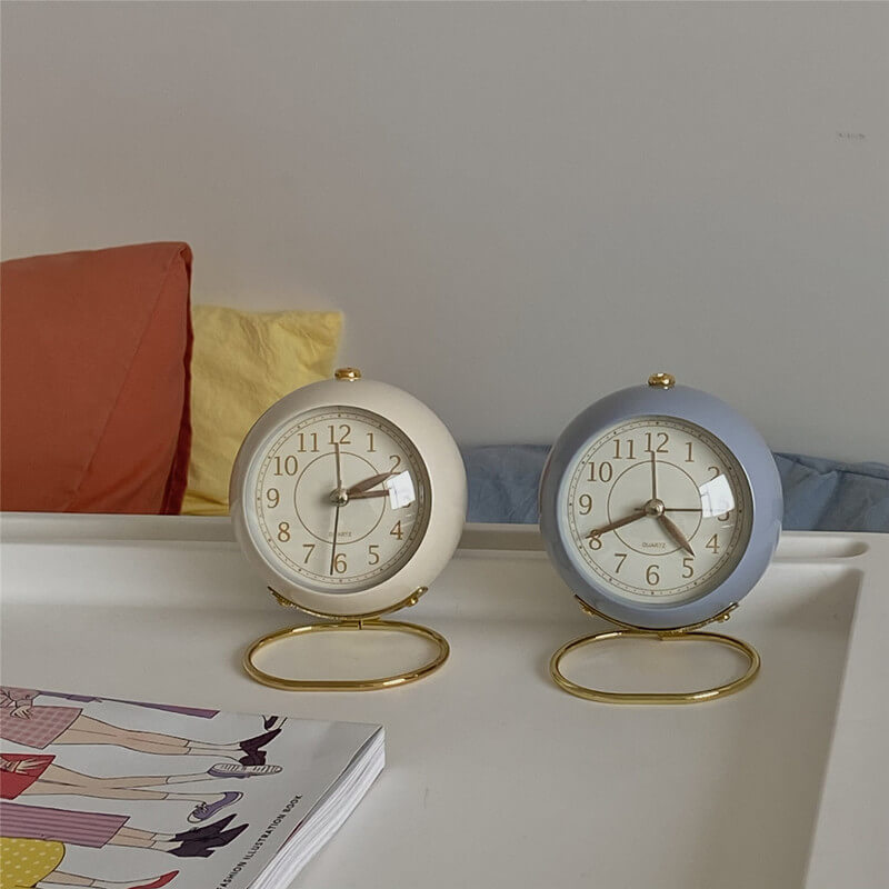 Vintage Mechanical Flip Clock  Aesthetic Room Desk Decor - roomtery