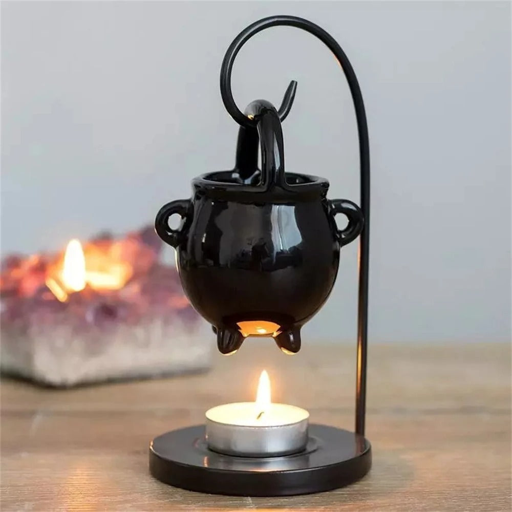 witchcore aesthetic potion pot shaped candle holder roomtery room decor