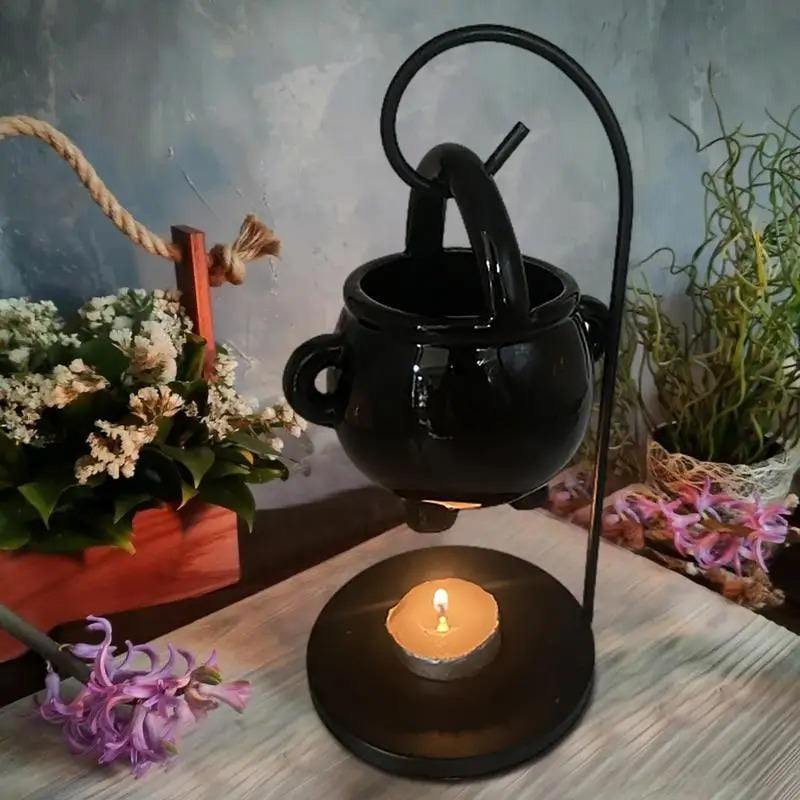 witchcore aesthetic potion pot shaped candle holder roomtery room decor